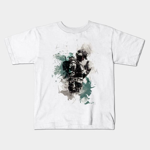 Ela Rainbow Six Siege Kids T-Shirt by Stylizing4You